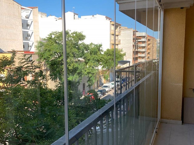 Glazing of a balcony in Denia