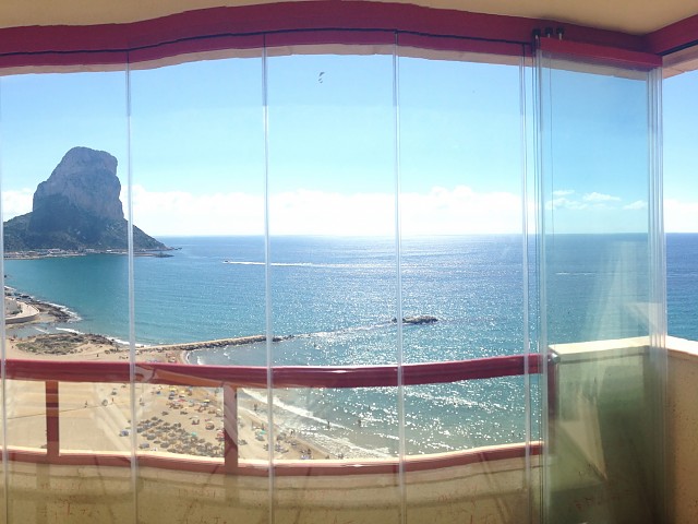 Glass for terrace in Calpe